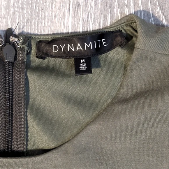 Dynamite Ruched Fitted Dress - Picture 3 of 3